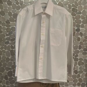 Christian Dior boy’s white button-down shirt - size 8